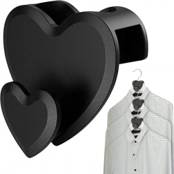 Organizér háčikov pre ramienka do šatníka - sada 12 kusov