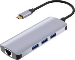 Dokovacia stanica USB/LAN HUB IUH3RJ4K