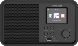 Internetové rádio Sencor s výkonom 4 W a Wi‑Fi