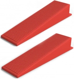 Sada 100 vyrovnávacích klinov na kladenie dlaždíc