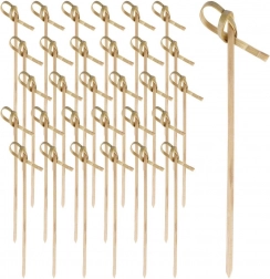 Bambusové špáradlá na občerstvenie 10 cm, 30 ks