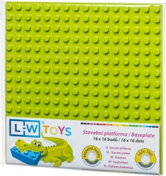Stavebná podložka L‑W TOYS junior 25,5 × 25,5 cm