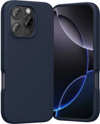 Silikónové puzdro Vention pre iPhone 16 Pro s MagSafe – modré
