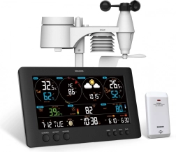 profesionálna meteostanica Wi‑Fi s veľkým LCD displejom 21,4 cm