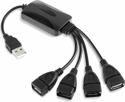 Ak22 rozbočovač 4 portov USB