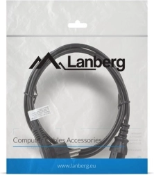 Napájací kábel 1,8M čierny s koncovkami CEE 7/7 - IEC 320 C13