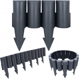 Záhradná palisáda grafitová 25 cm