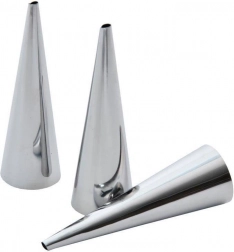 Sada oceľových foriem na kornúty, 3 ks