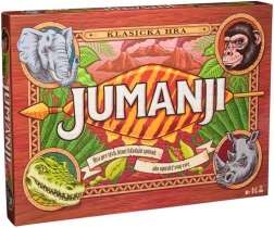 stolová hra JUMANJI – dobrodružná rodinná hra