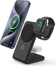 Bezdrôtová nabíjačka MagSpot Stand 3 v 1 s MagSafe pre iPhone, Apple Watch a AirPods