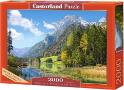 Puzzle 2000 dielikov útulok v Alpách