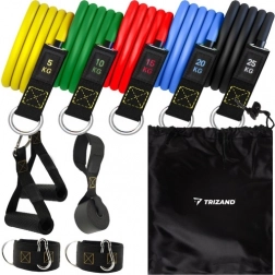 Sada odporových gúm s príslušenstvom TRIZAND 11 dielov