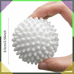 Sada 6 pracích a sušiacich loptičiek na zmäkčenie bielizne