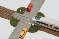 Piko železničné závory – sada 10 dielov