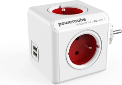 Rozbočovač zásuviek PowerCube Original USB červený