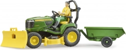 Záhradný traktor JOHN DEERE X949 s figúrkou záhradníka BRUDER