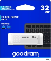 USB flash disk GOODRAM UME2 32 GB USB 2.0 biely