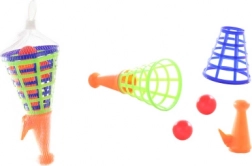 Plastové vystreľovacie košíčky pre deti