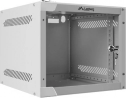 Nástenný 10" rozvádzač 4U, 280 × 310 mm, sivý – LANBERG