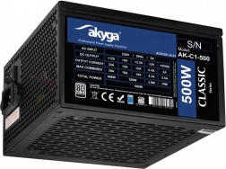 Akyga ATX napájací zdroj 500 W Classic 80 PLUS