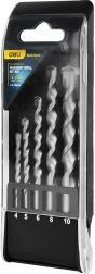 Sada vrtákov do muriva Deli Tools 4–10 mm (5 ks)