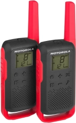 Motorola Talkabout T62 PMR446 vysielačky, červeno-čierne