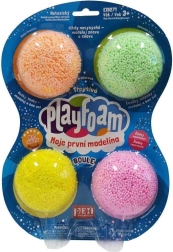PlayFoam Boule trblietavá sada 4 farieb – nešpinivá modelína