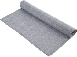 Polyesterový stolový behúň 140 × 40 cm – Svetlosivá