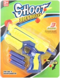 Pištoľ na penové náboje pre deti