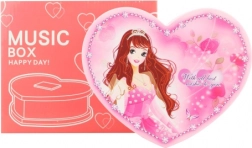 Šperkovnica srdce s baletkou