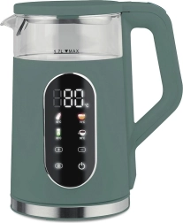 Rýchlovarná kanvica s reguláciou teploty 1,7 l 2200 W zelená