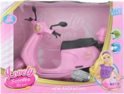 Plastový skúter pre bábiky