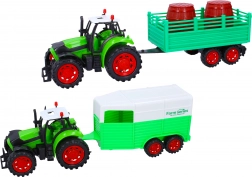 Traktor s vlečkou 35 cm – detská farma hračka