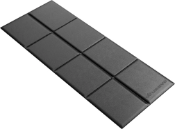Podložka pod fitness vybavenie UREVO 160 × 65 cm čierna