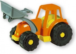 Emos bezúdržbový olovený akumulátor 12 V 12 Ah AGM – Oranžový