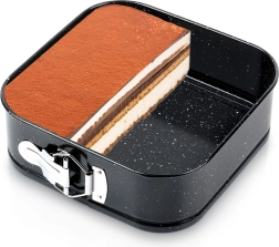 Granitová rozkladacia štvorcová forma na pečenie 20 × 20 × 6,8 cm