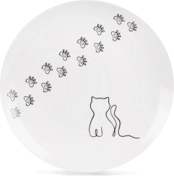 Porcelánový dezertný tanier Kotek 20,5 cm