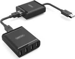 USB 2.0 predlžovač cez IP 4x USB 60m