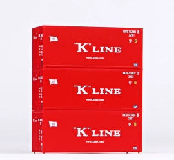 Súprava 3x20ft kontajnerov K-Line