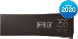 Flash disk samsung bar plus usb 3.1 256 gb titan gray