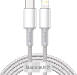 USB-C na Lightning kábel Baseus s vysokou hustotou pletenia, 20W, PD, 2m