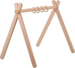 Drevený stojan baby gym pre bábätká Kruzzel 0+ 64 × 43 × 52 cm