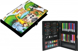 Výtvarný kufrík ZOO – 67 dielov