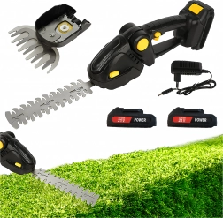 akumulátorové nožnice na živý plot a trávu 2 v 1