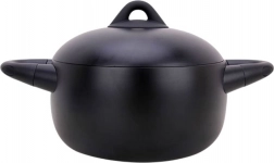 Elegantný čierny hrniec Maestro