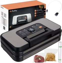 vákuová zváračka fólií RUHHY 125 W s dvojitou pumpou a nožom