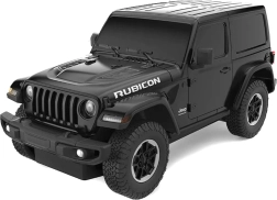 Jeep Wrangler JL na diaľkové ovládanie Rastar v mierke 1:24, čierny