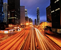 Sada na diamantové maľovanie 5D – mesto v noci, 40 × 50 cm