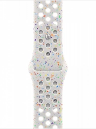 Športový remienok NIKE čistá platina pre 42 mm puzdro – veľkosť M/L