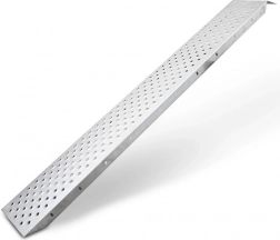 oceľová nájazdová rampă 160 cm s protišmykom, nosnosť 200 kg pre motocykel, skúter a kosačku